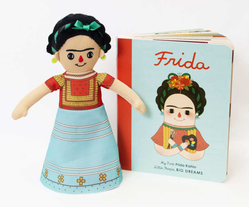 Frida Kahlo Doll and Book Set For the Littlest Dreamers