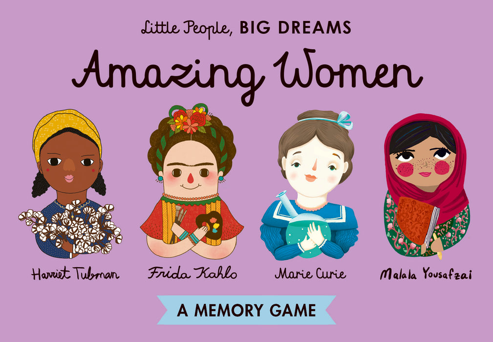 Little People Big Dreams, Amazing Women - A Memory Game