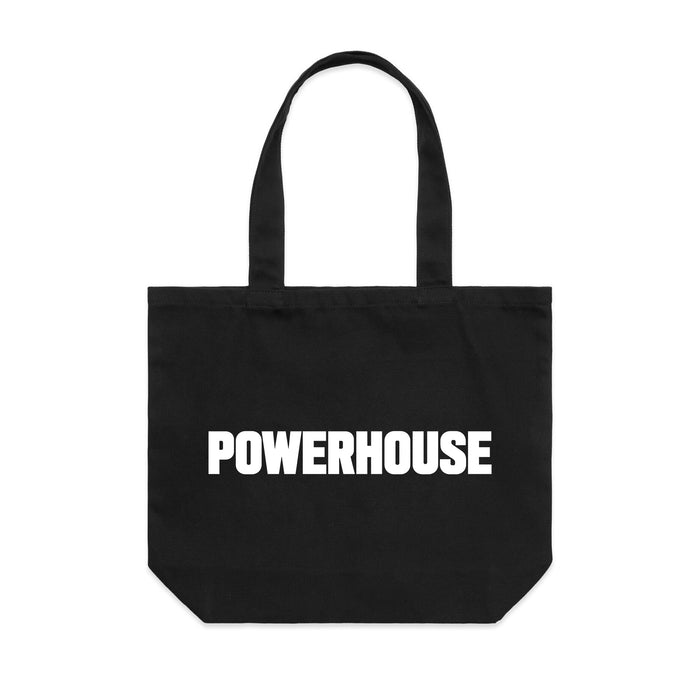 Powerhouse Tote Bag BLACK