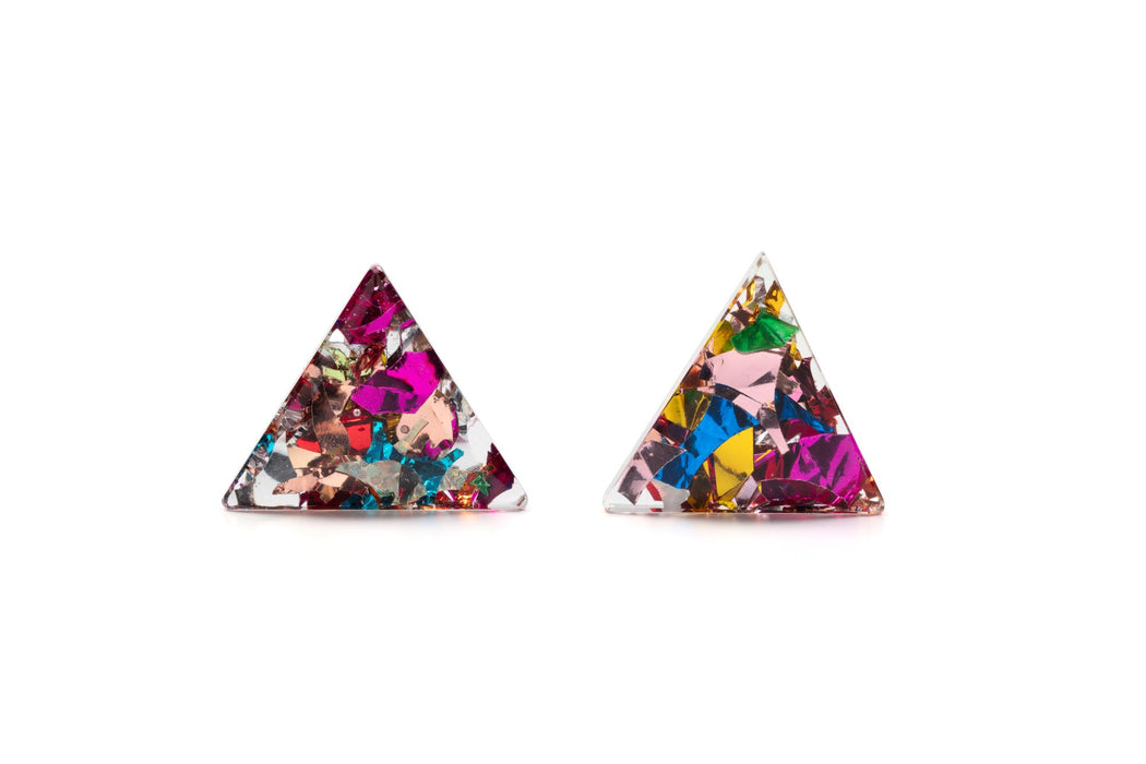 Absolutely Queer Triangle Stud Earrings