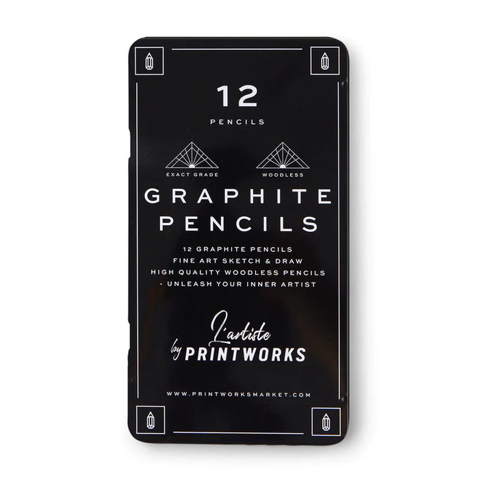 Colour Pencils (set of 12) - Graphite