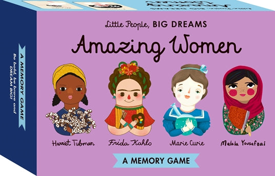 Little People Big Dreams, Amazing Women - A Memory Game